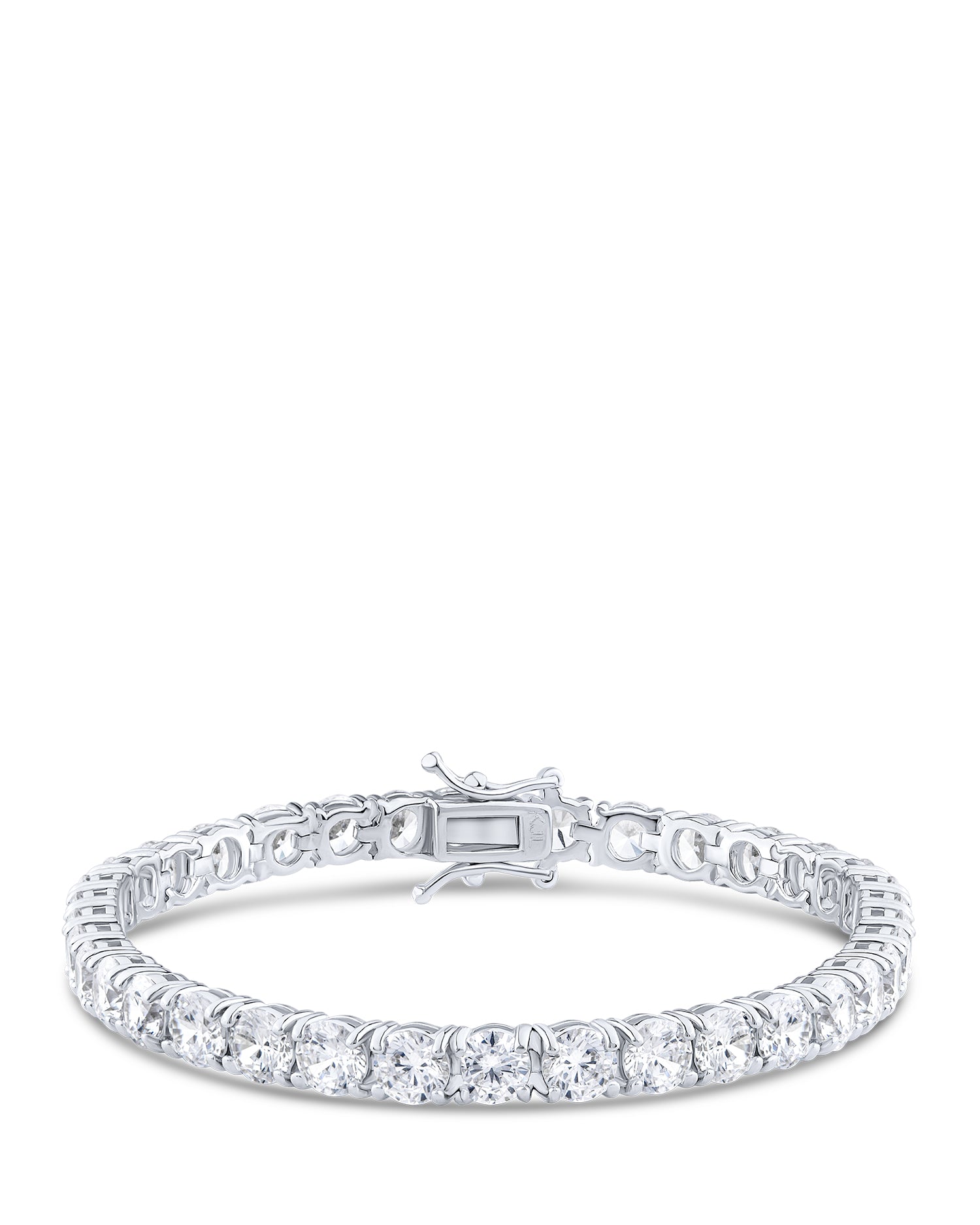 Round CZ Tennis Bracelet