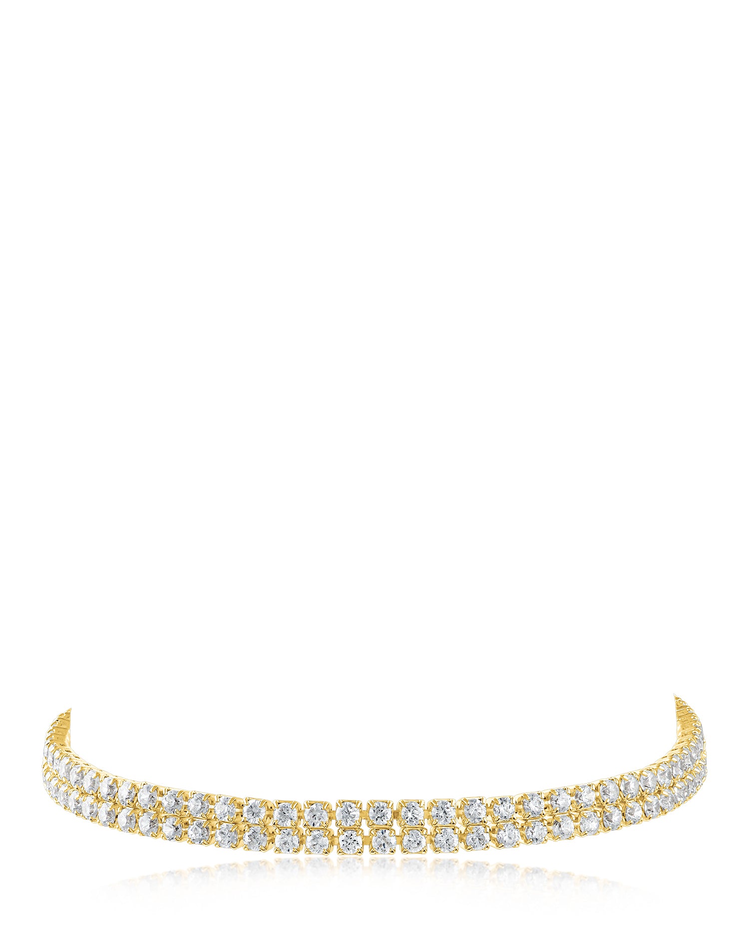 Pave Double Row Bracelet