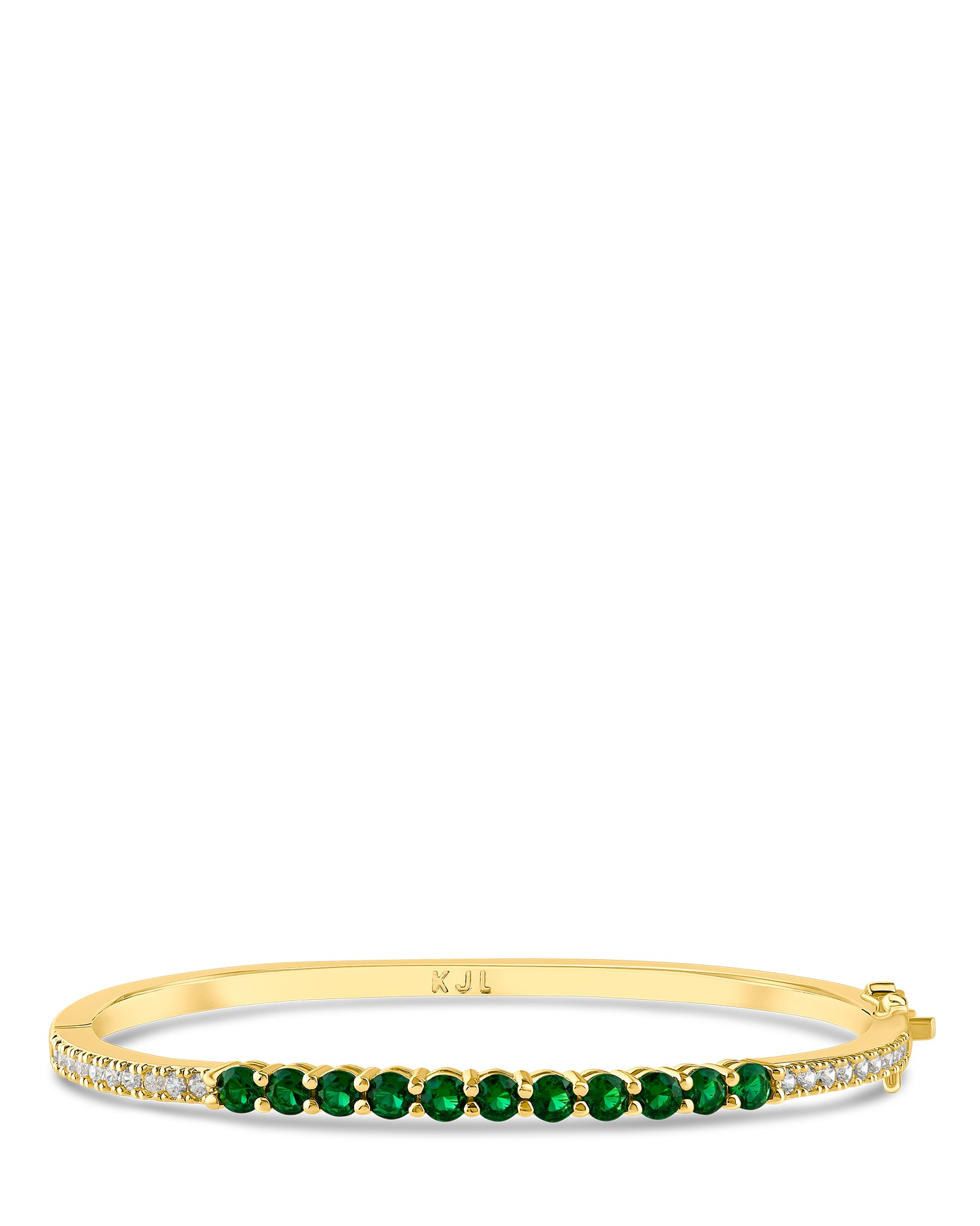 Graduated Round CZ Bangle