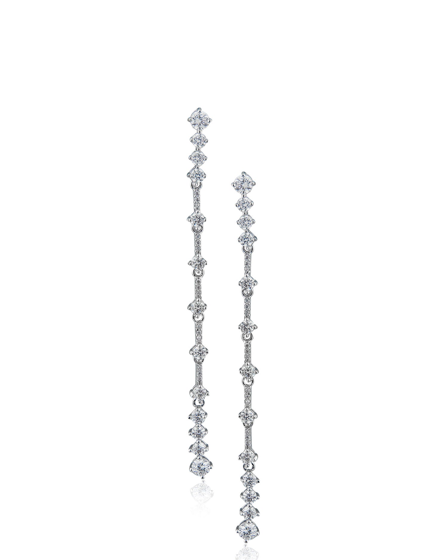Linear Drop Earrings