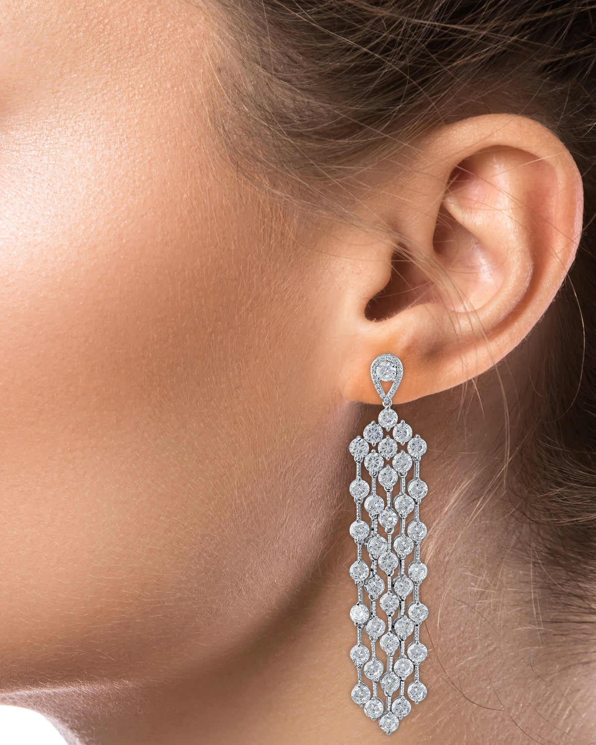 Round Fringe Earrings