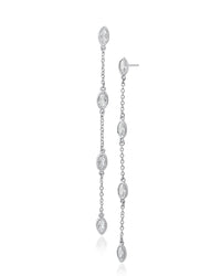 Marquise CZ Drop Earrings