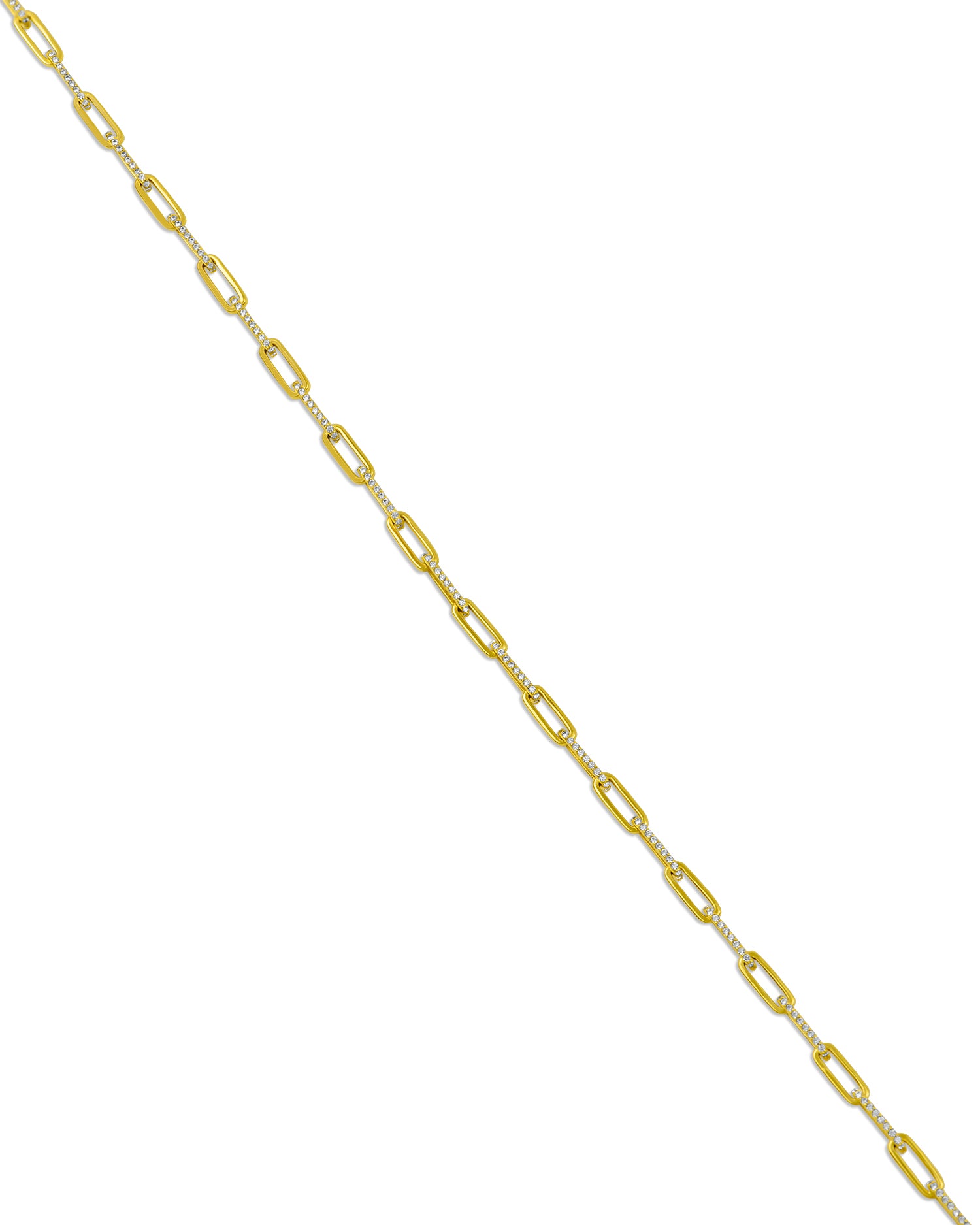 Pave Link Necklace
