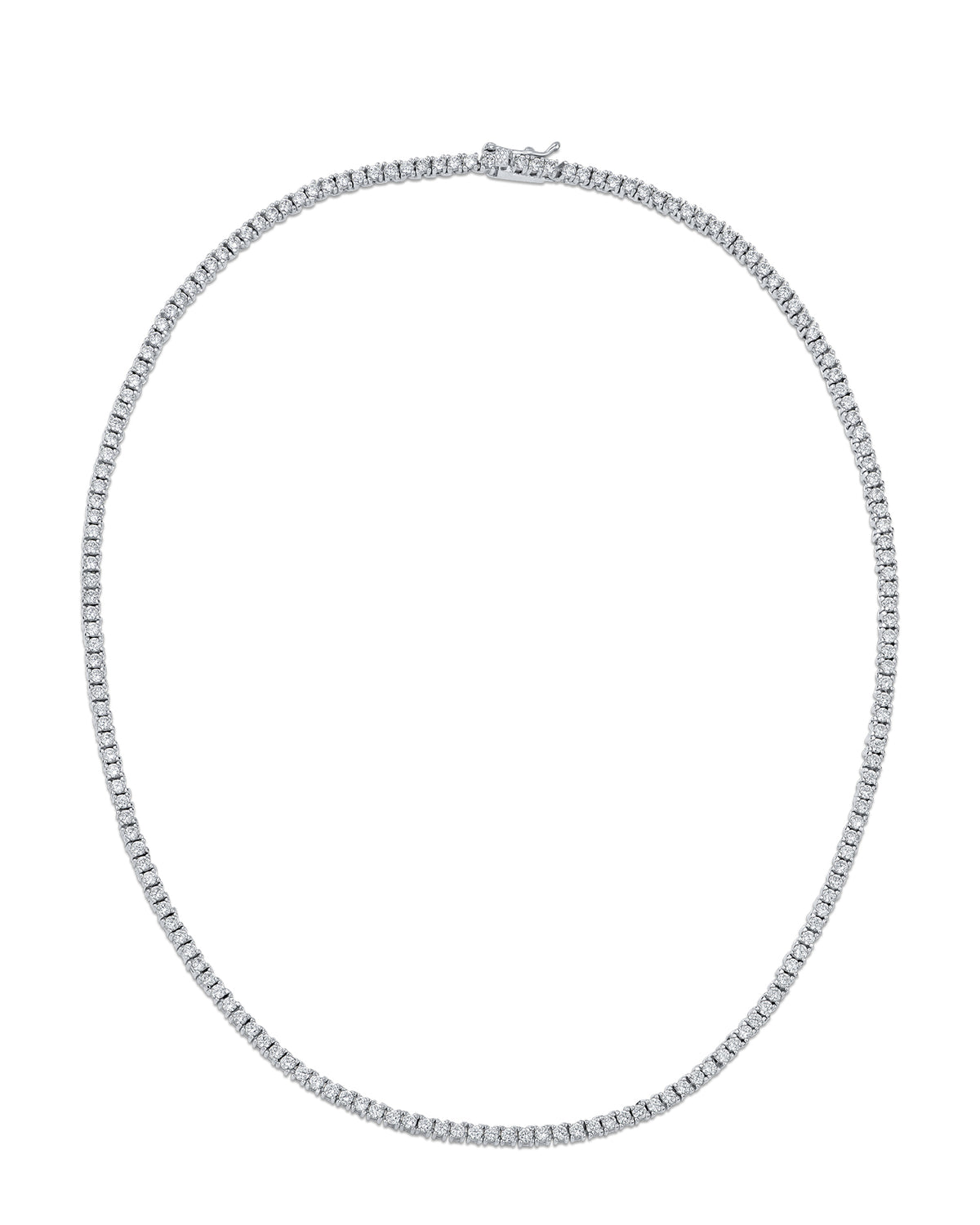 2mm Round Tennis Necklace