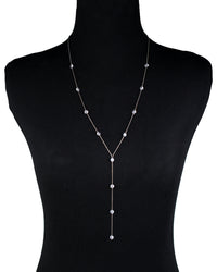 Round Station Y Necklace