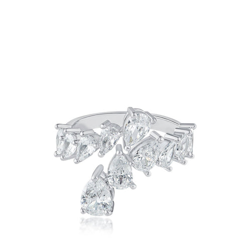 Baguette CZ Bangle Set