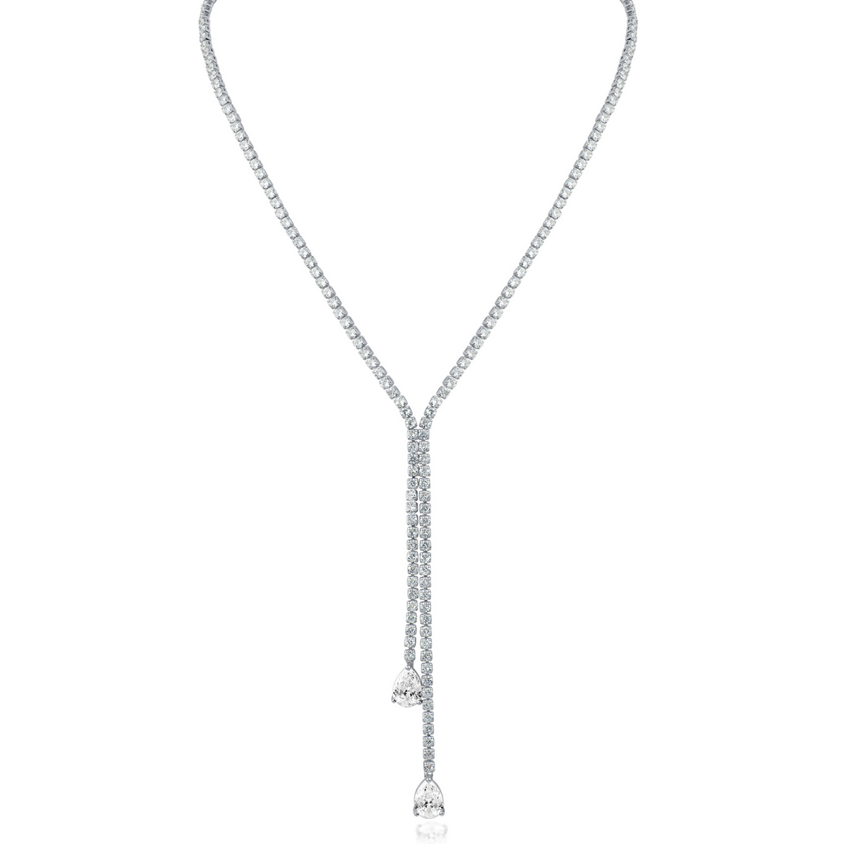 Double Drop Y-Necklace