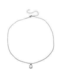 Classic Round Pendant Necklace