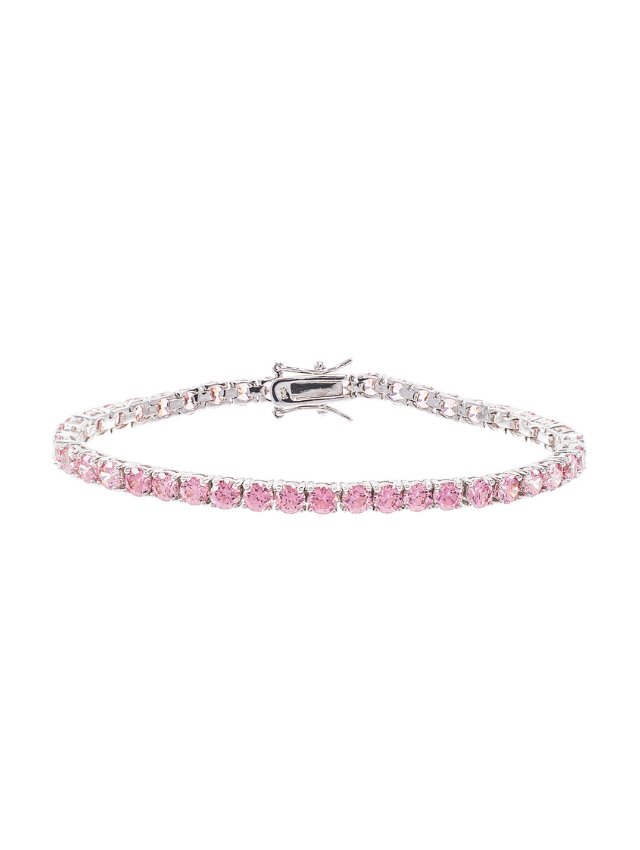 Classic Pink Tennis Bracelet – CZ by Kenneth Jay Lane