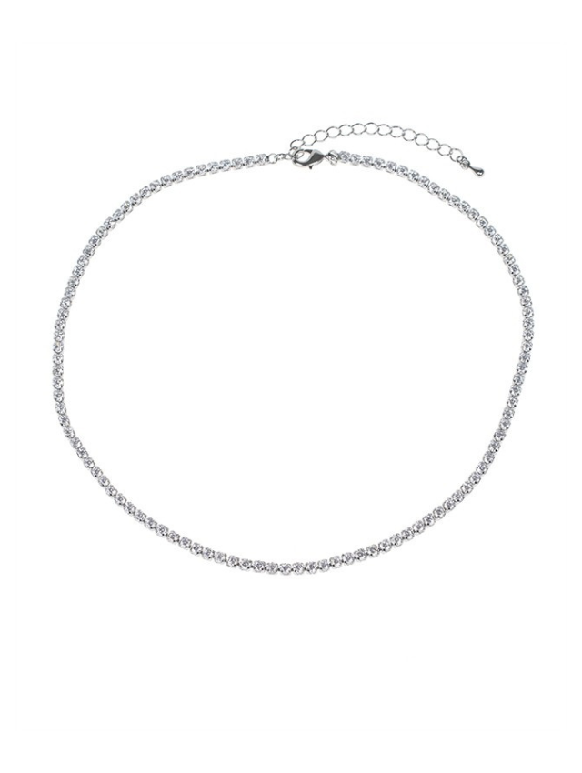 Single Strand CZ Necklace