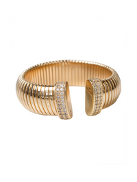 Gold Coil Bracelet