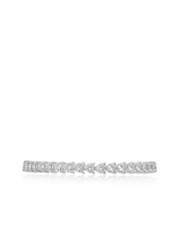 Heart CZ Tennis Bracelet