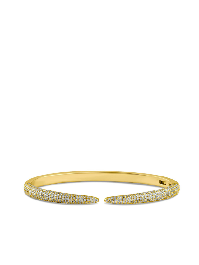 Pave Spike Hinge Bracelet