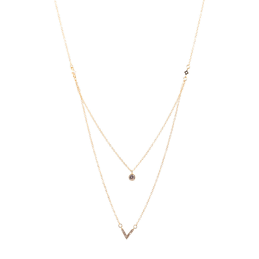Two Layer Round Stone and