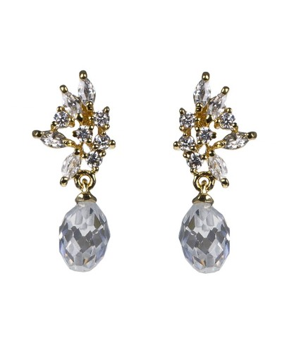 Oval Briolette Drop Earrings