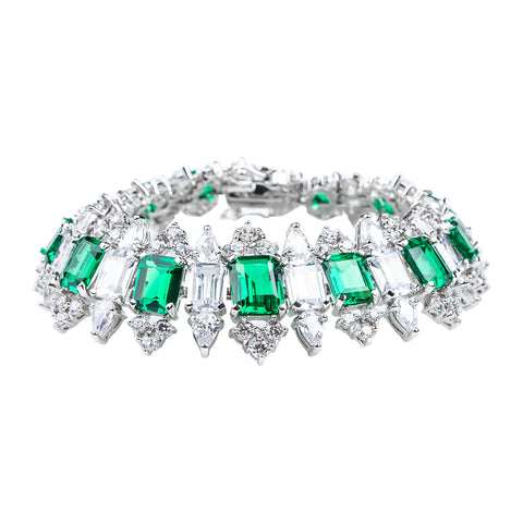 Princess CZ Channel Set Bracelet