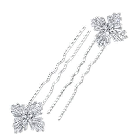 Misshaped Oval Hair Pin