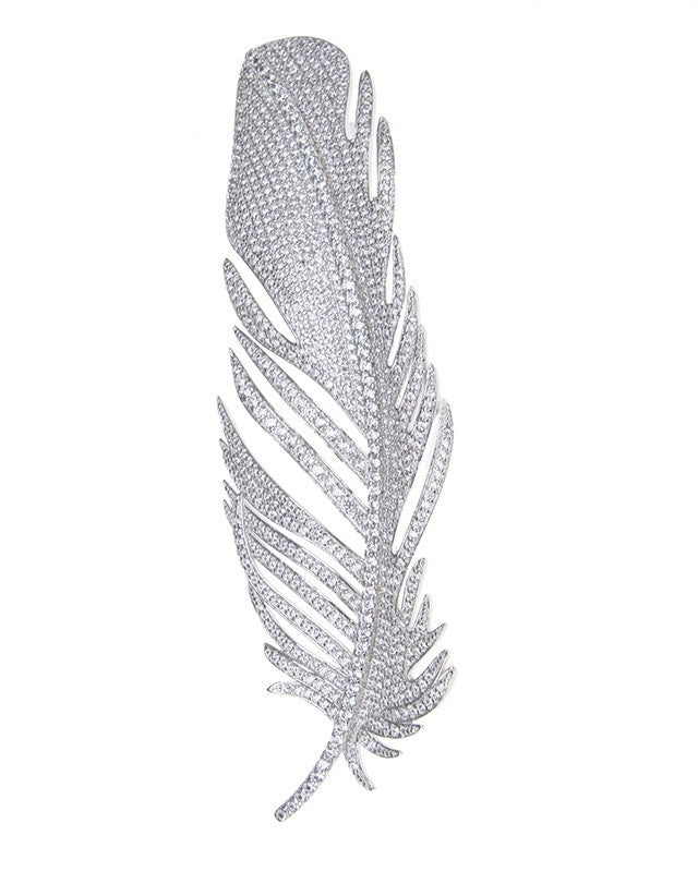 Feather Brooch