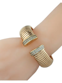 Gold Coil Bracelet