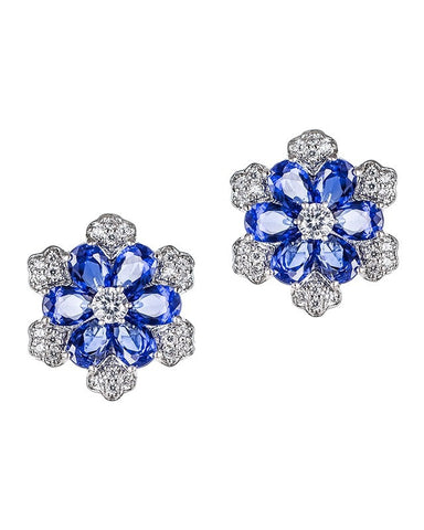Canary CZ Pear Drop Earrings