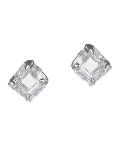Canary CZ Pear Drop Earrings