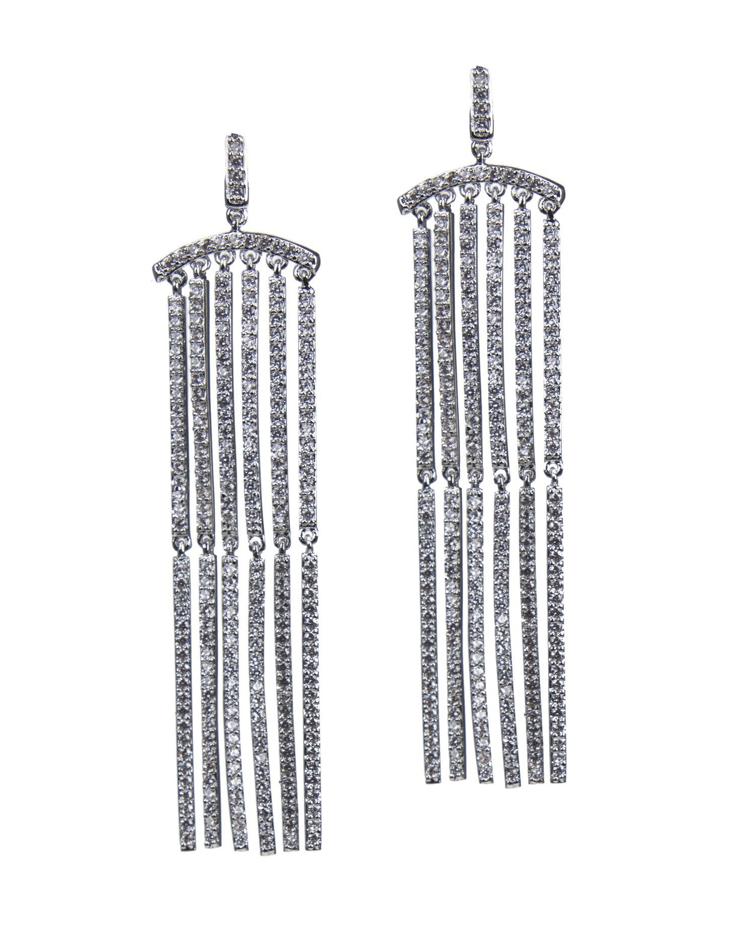 Elongated Column Earrings