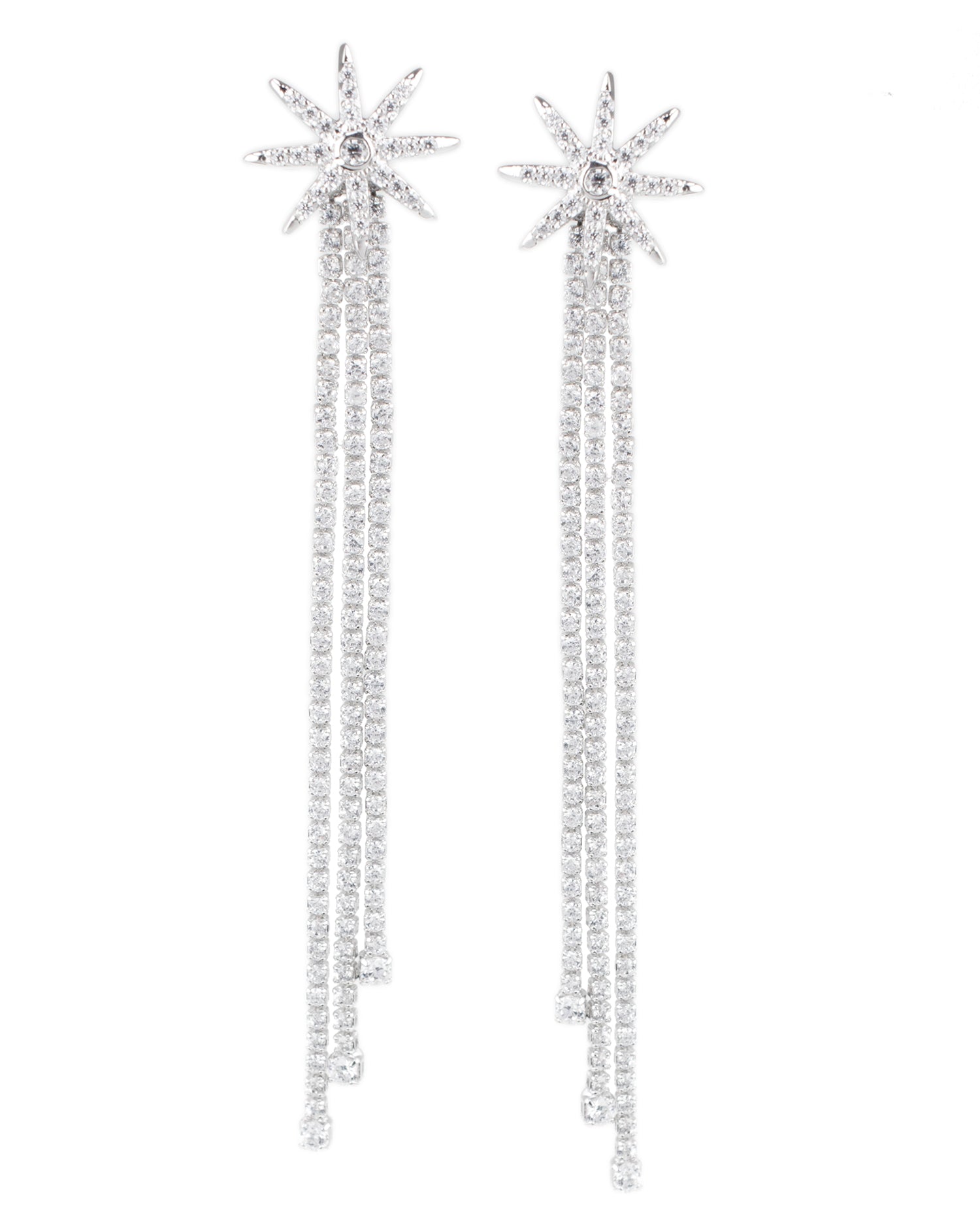 Fringe Starburst Earrings