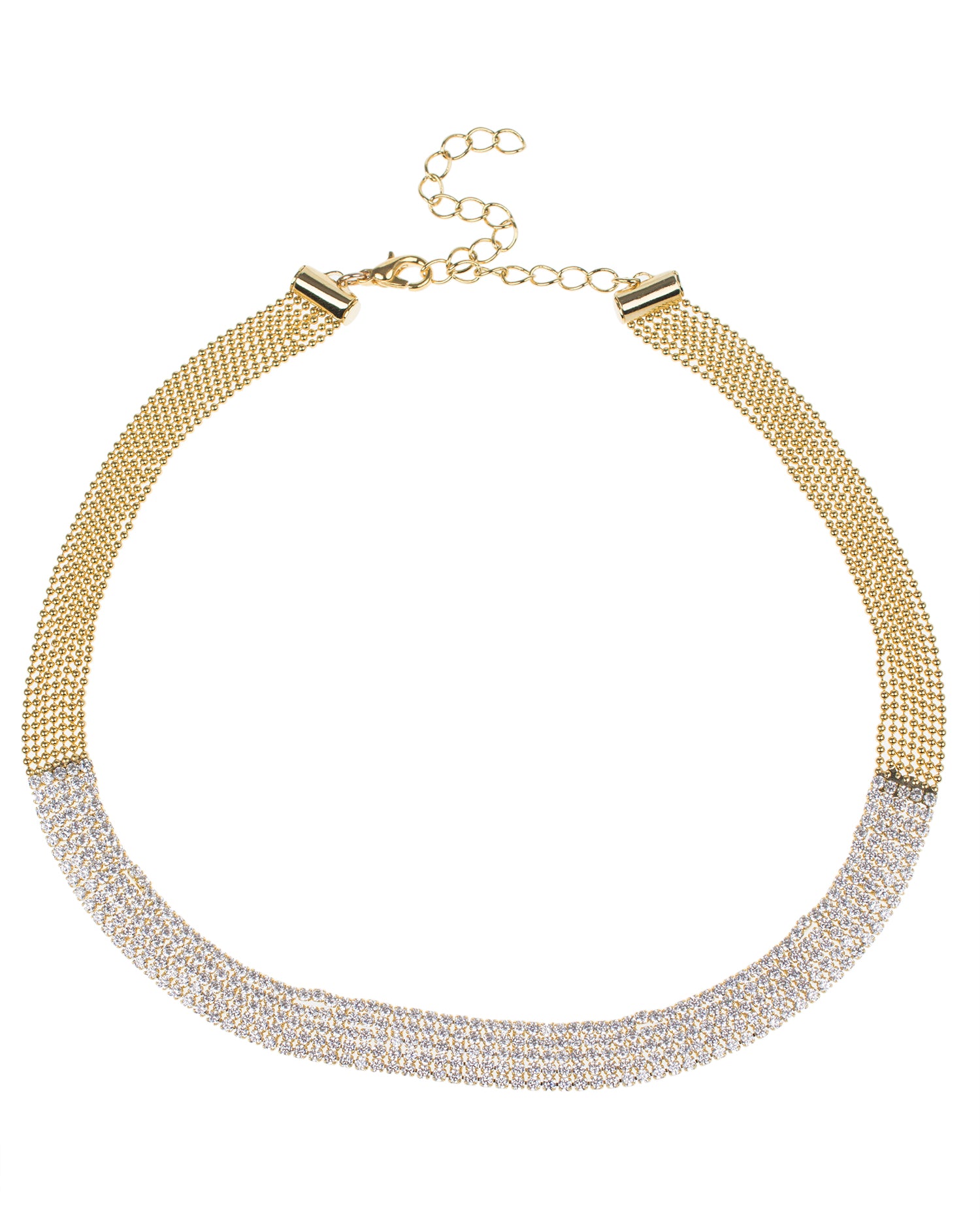 Multi Stranded CZ Choker