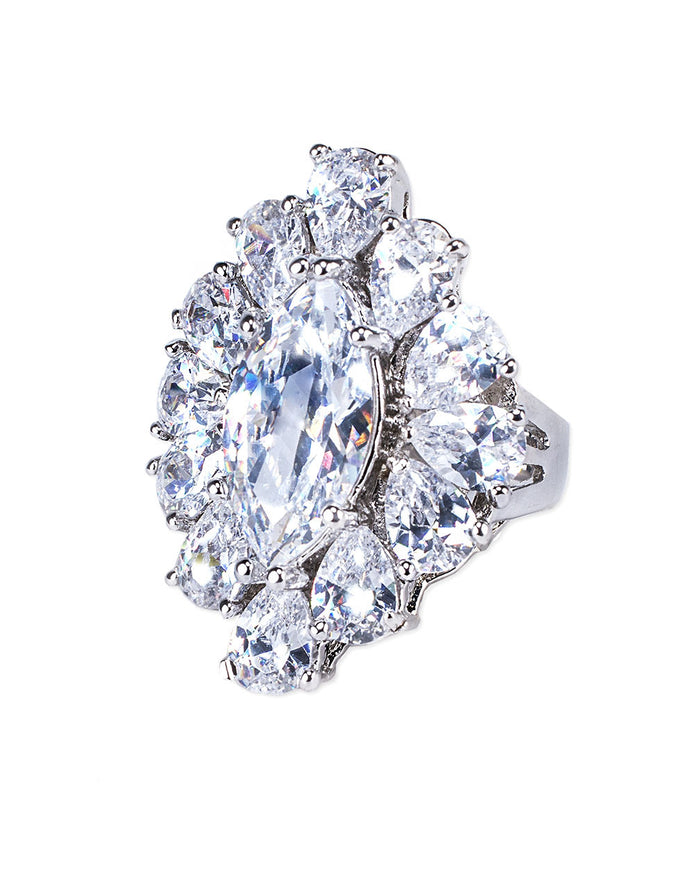 Marquise CZ Ring
