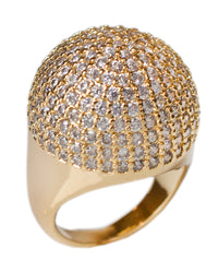 Dome Ring Gold Plated