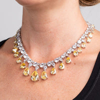 Canary Yellow Vanderbilt Necklace