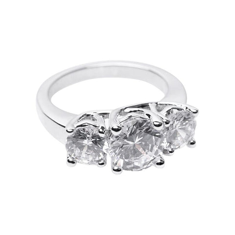 Classic Pave Round Earrings