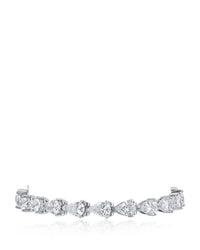 Pear CZ Tennis Bracelet