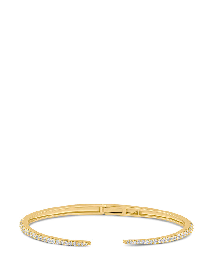 CZ Open Bangle