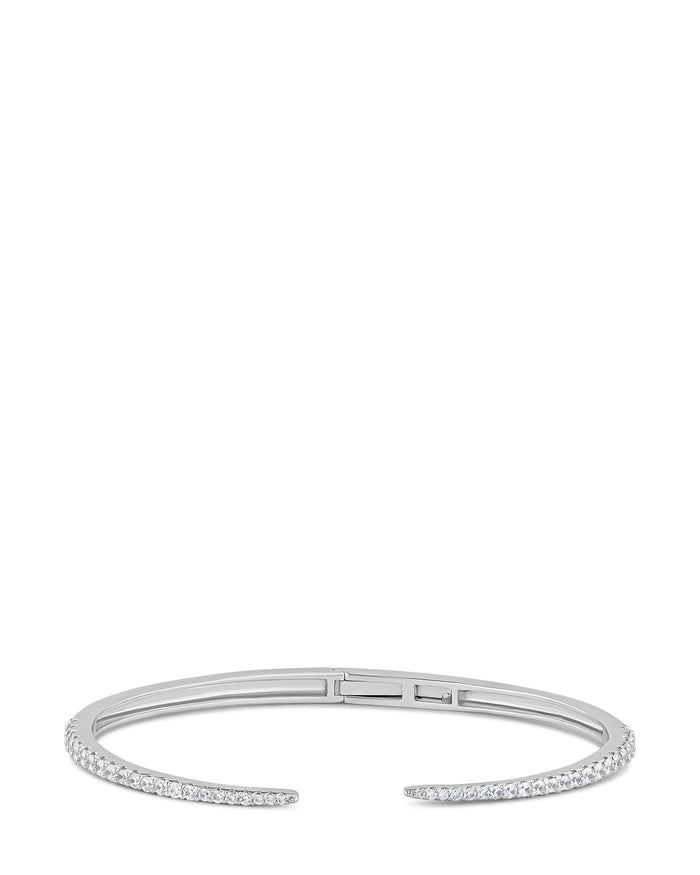 CZ Open Bangle