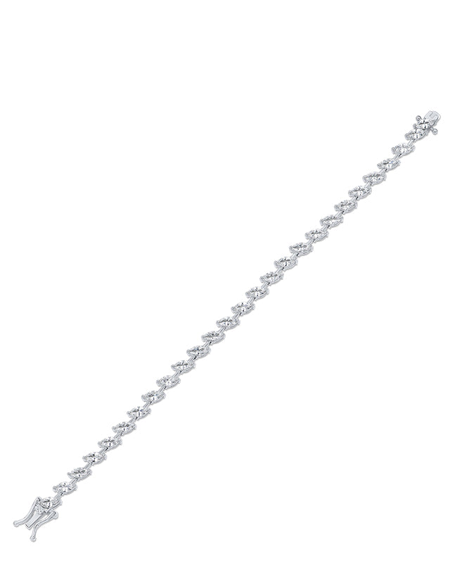 Marquise CZ Tennis Bracelet