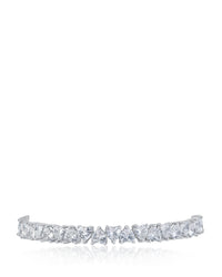 Heart CZ Tennis Bracelet