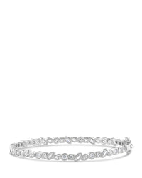 Multi Shape CZ Bezel Bangle