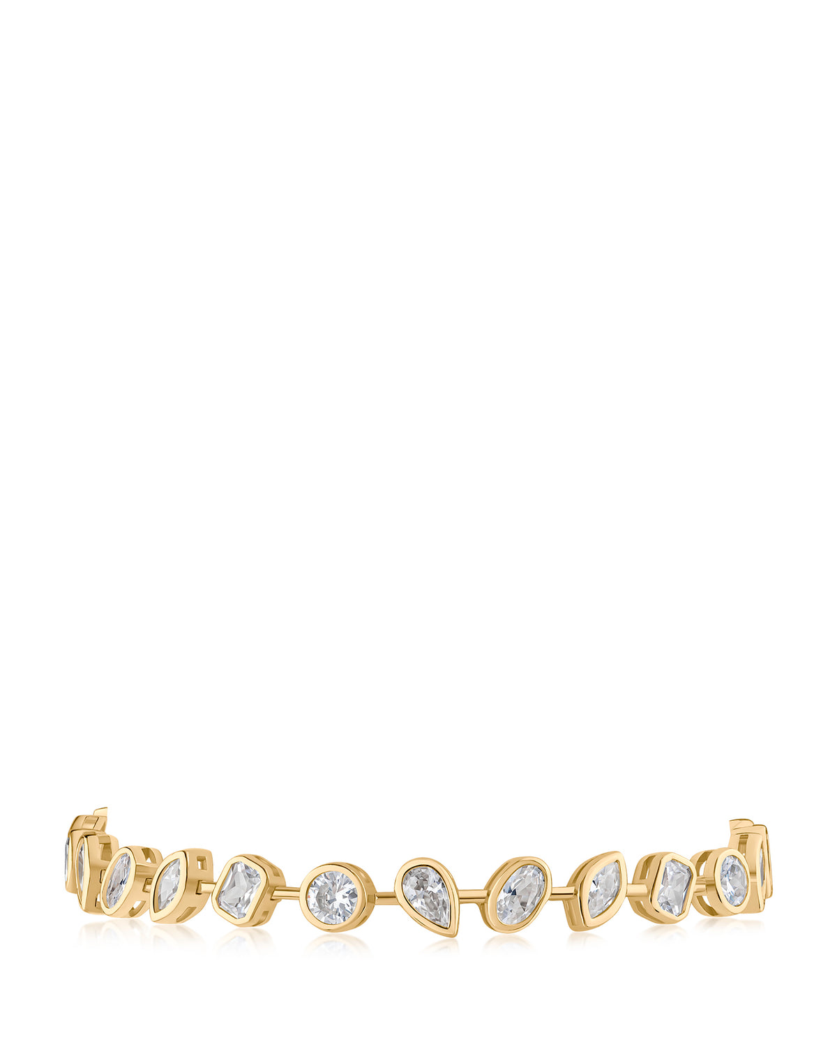 Multi Shape CZ Tennis Bracelet