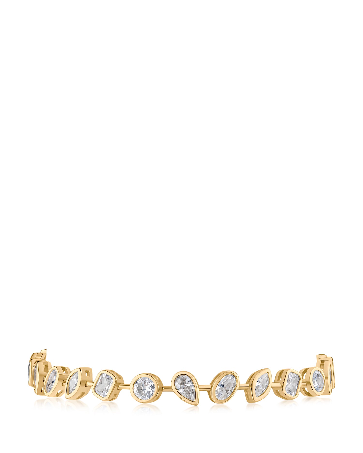 Multi Shape CZ Tennis Bracelet