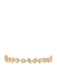 Multi Shape CZ Tennis Bracelet