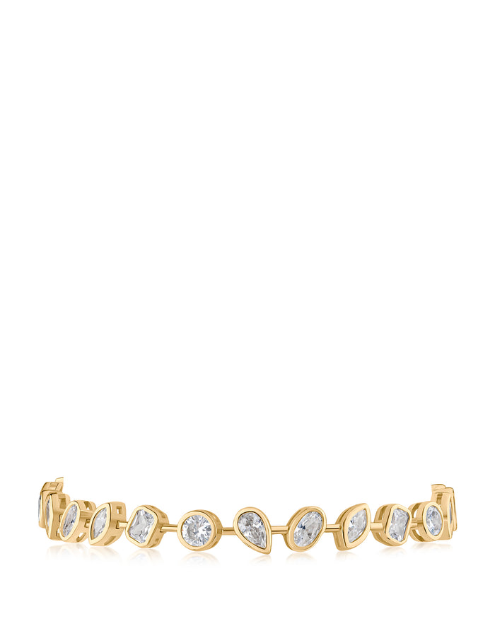 Multi Shape CZ Tennis Bracelet