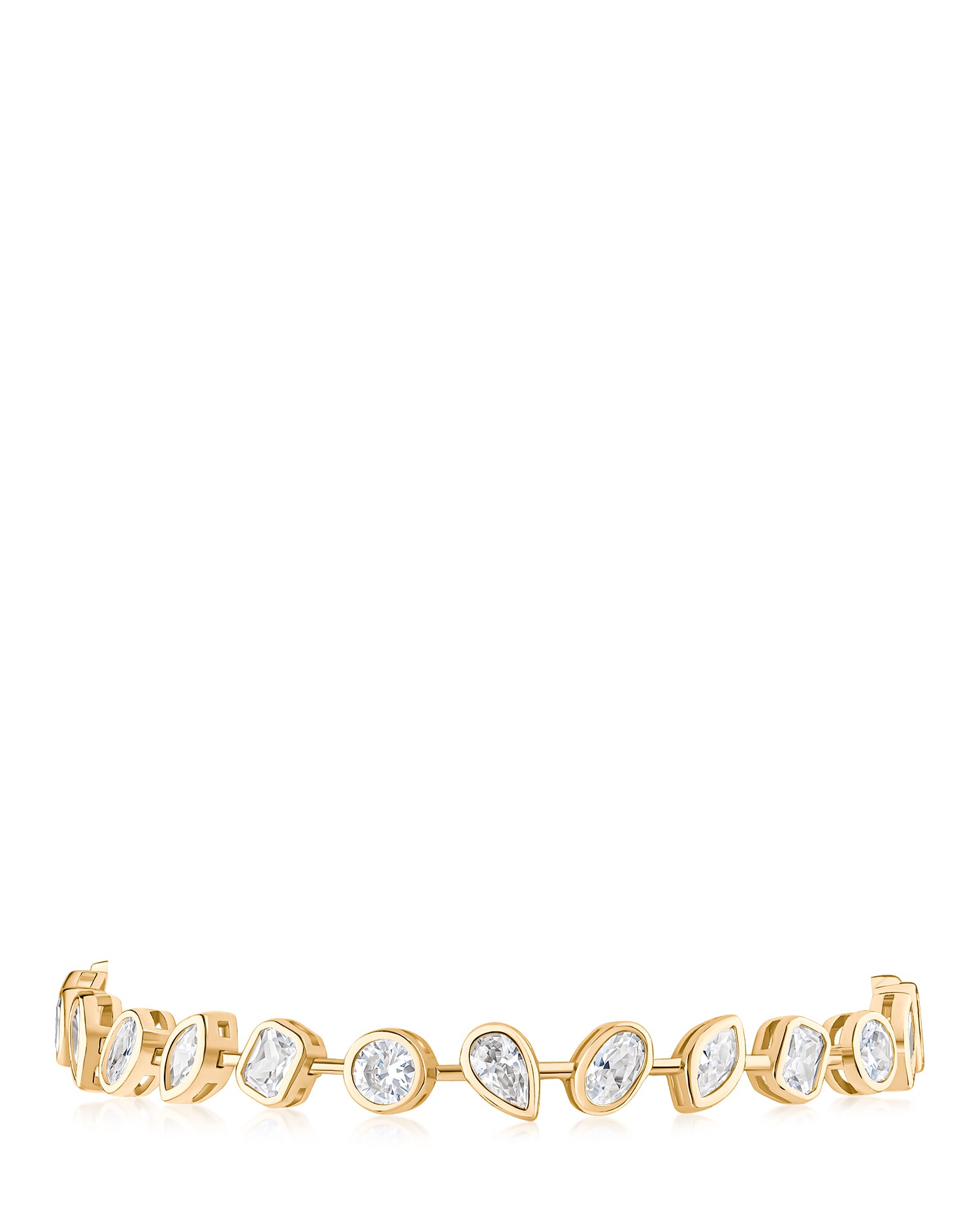Multi Shape CZ Tennis Bracelet