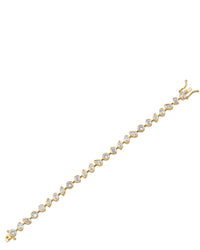 Multi Shape CZ Tennis Bracelet