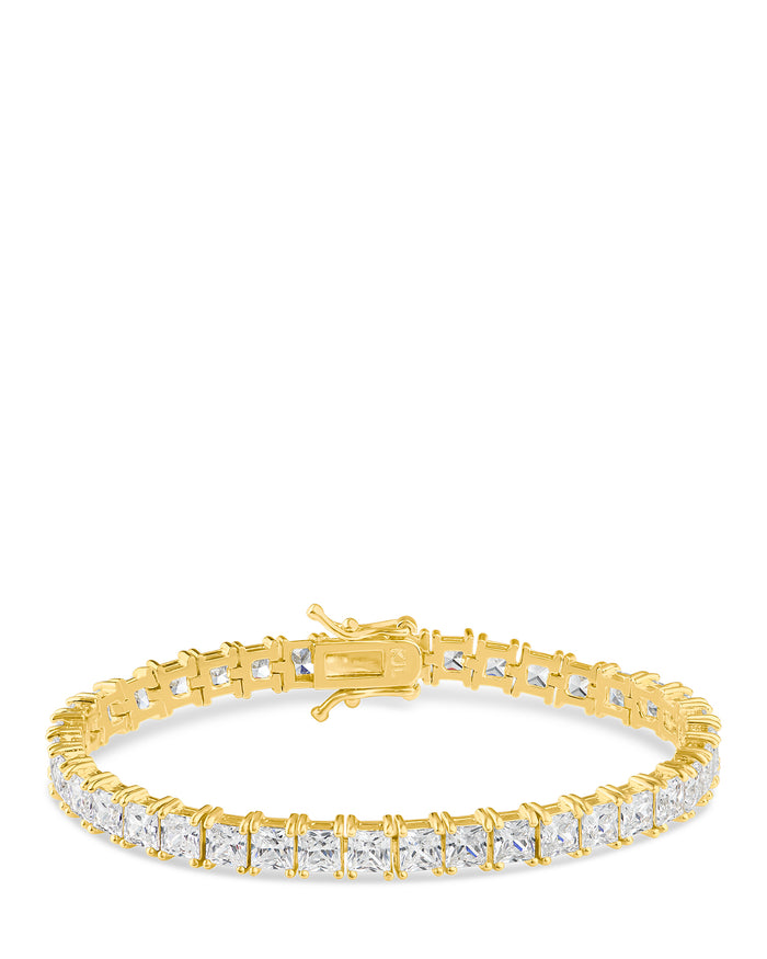 Classic Princess Cut Tennis Bracelet