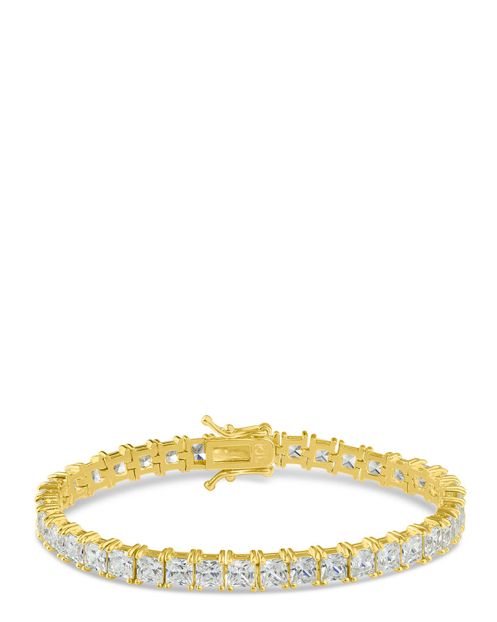 Classic Princess Cut Tennis Bracelet