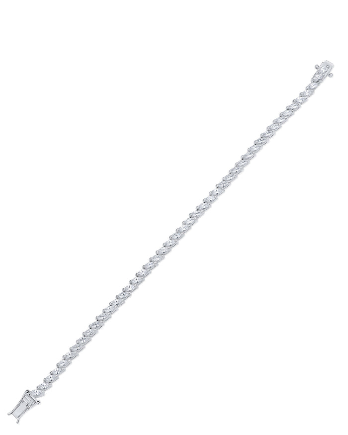 Marquise CZ Tennis Bracelet