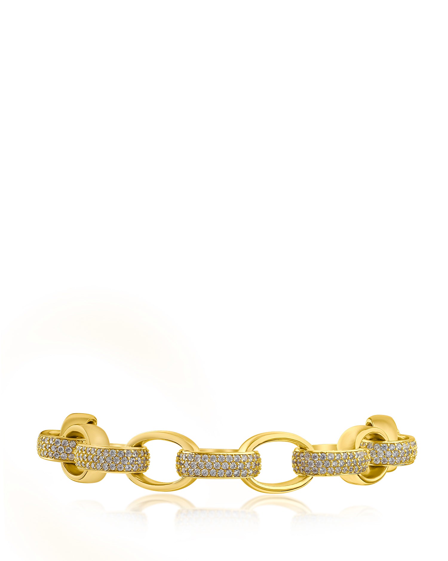 Pave Link Bracelet