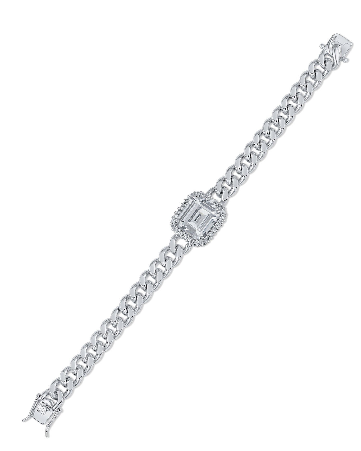 Emerald Chain Bracelet