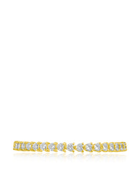 Heart CZ Tennis Bracelet